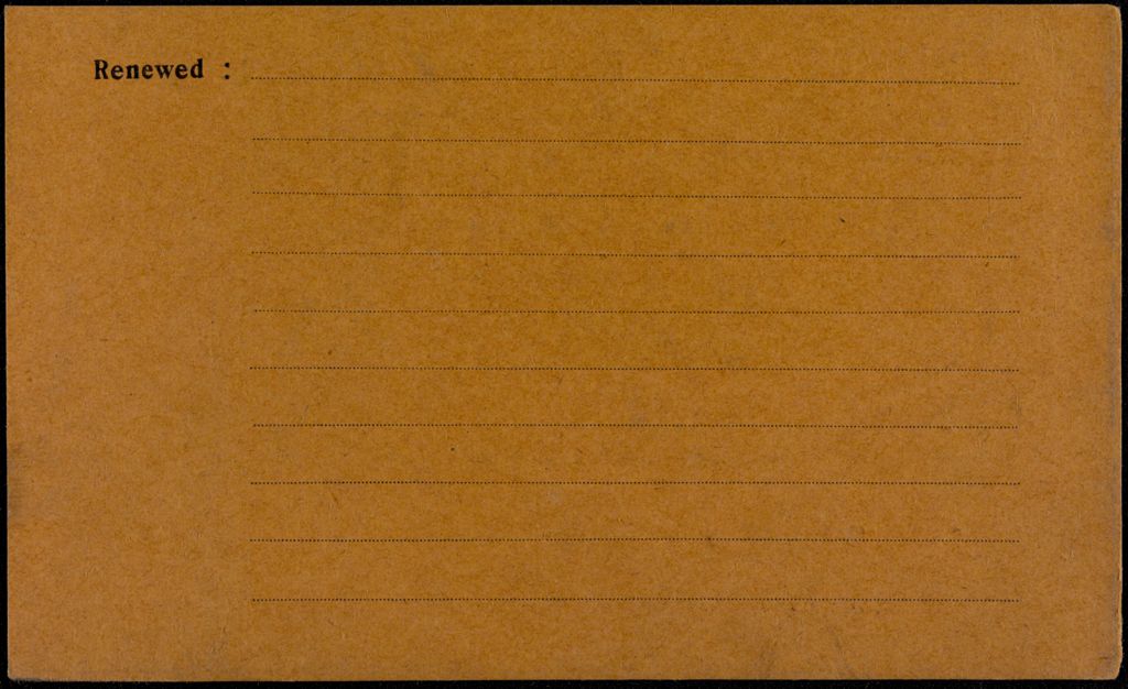 Marguerite Bloch Blank card (large view)