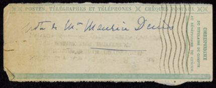 Elisabeth Denis-Graterolle Blank card