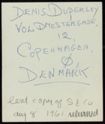 Denis Duperley card 1