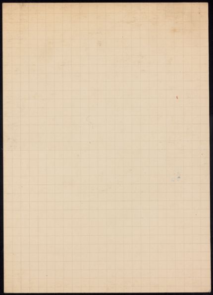 P. Fitzherbert Blank card
